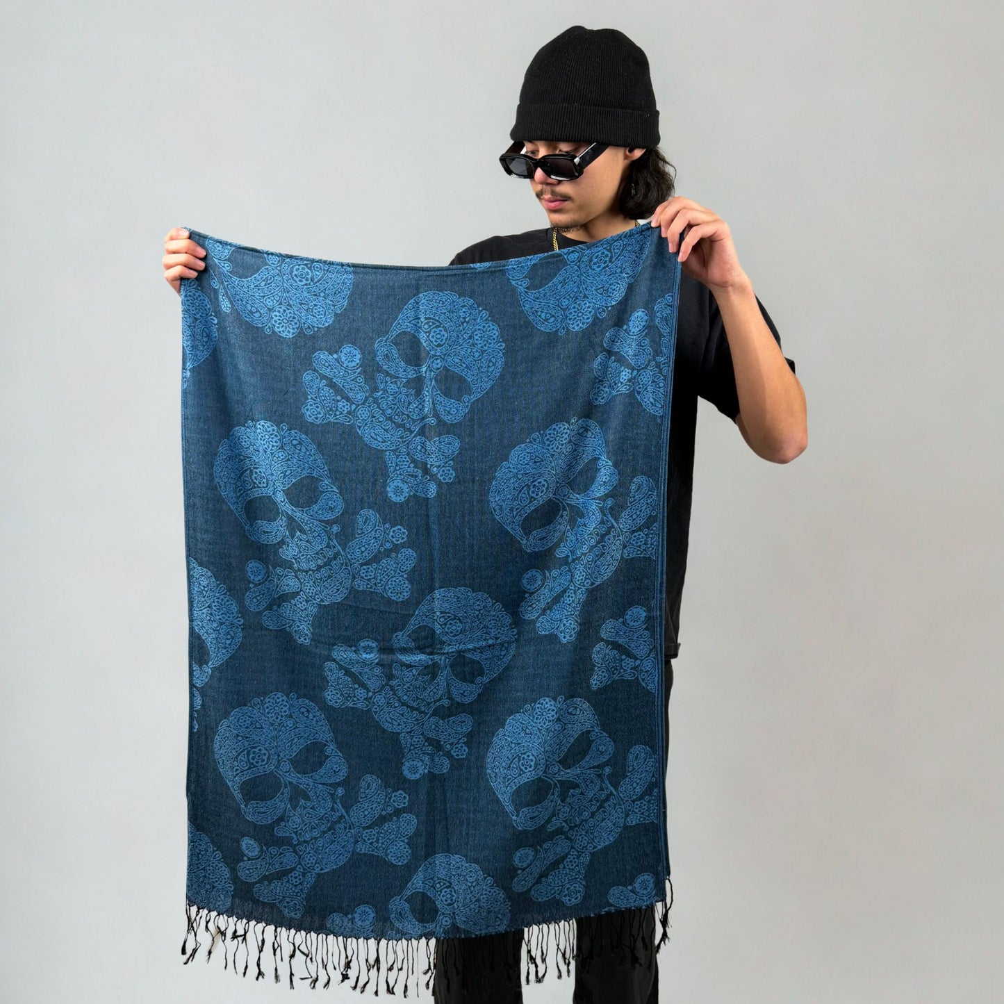 Skull Rave Pashmina