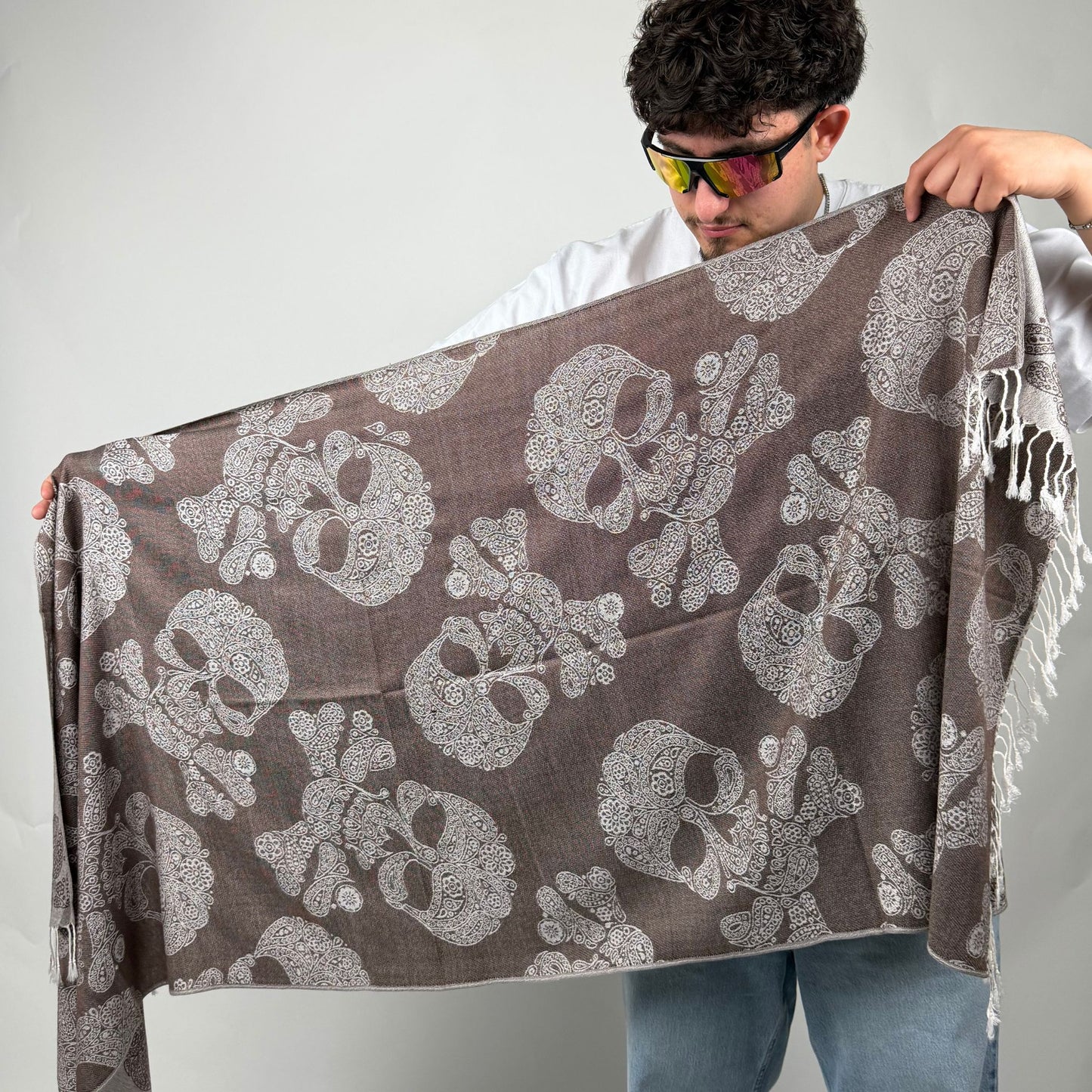 Skull Rave Pashmina