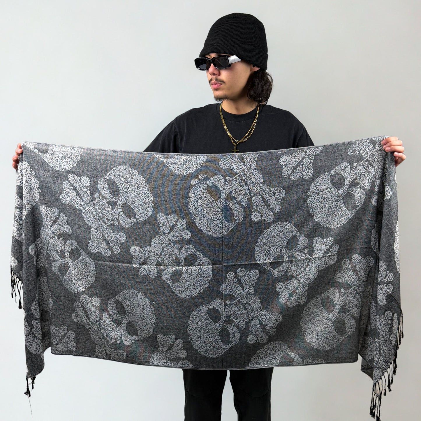 Skull Rave Pashmina