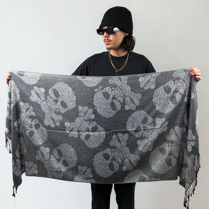 Skull Rave Pashmina