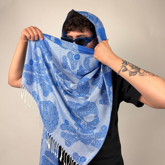 Skull Rave Pashmina