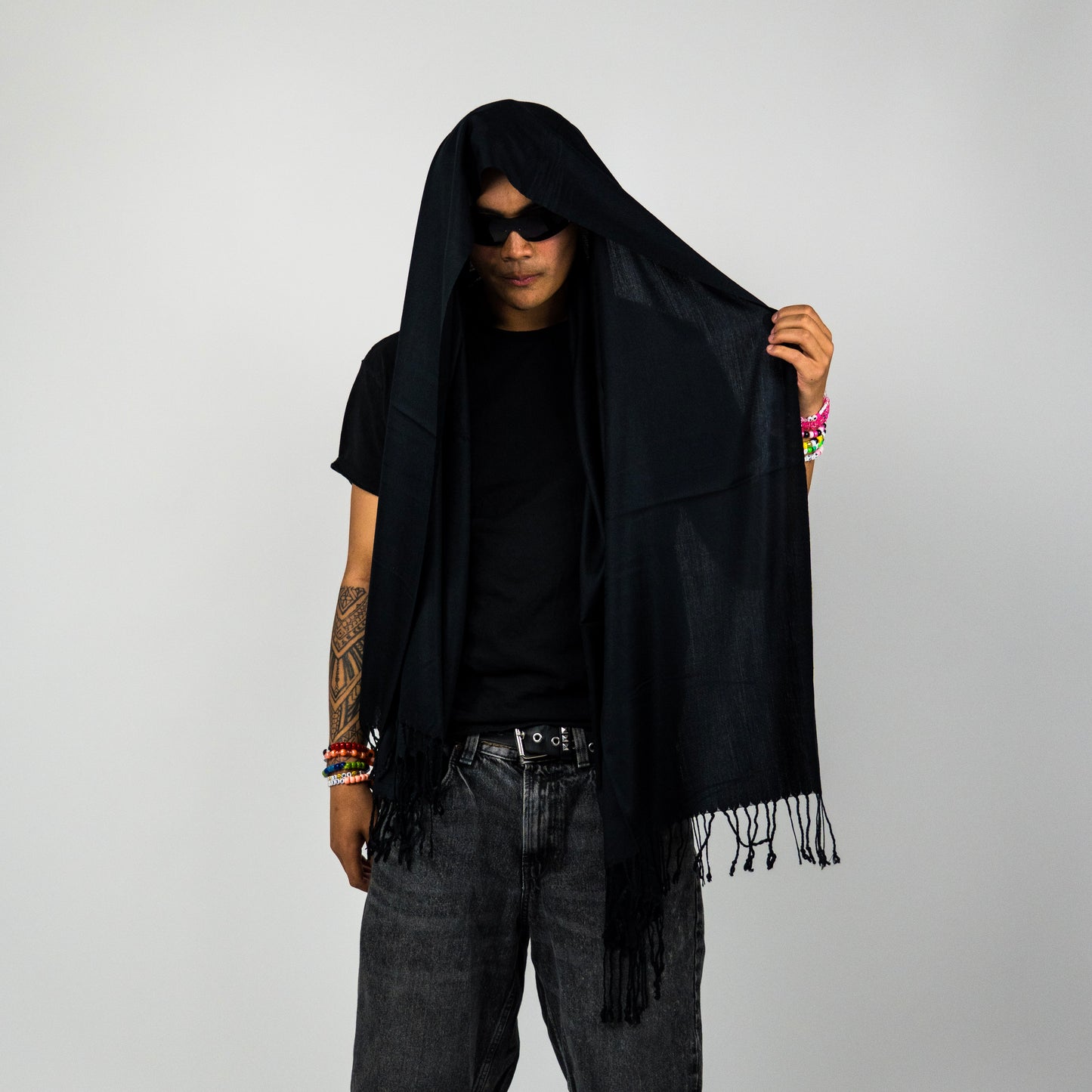 Classic Solid Rave Pashmina Scarf