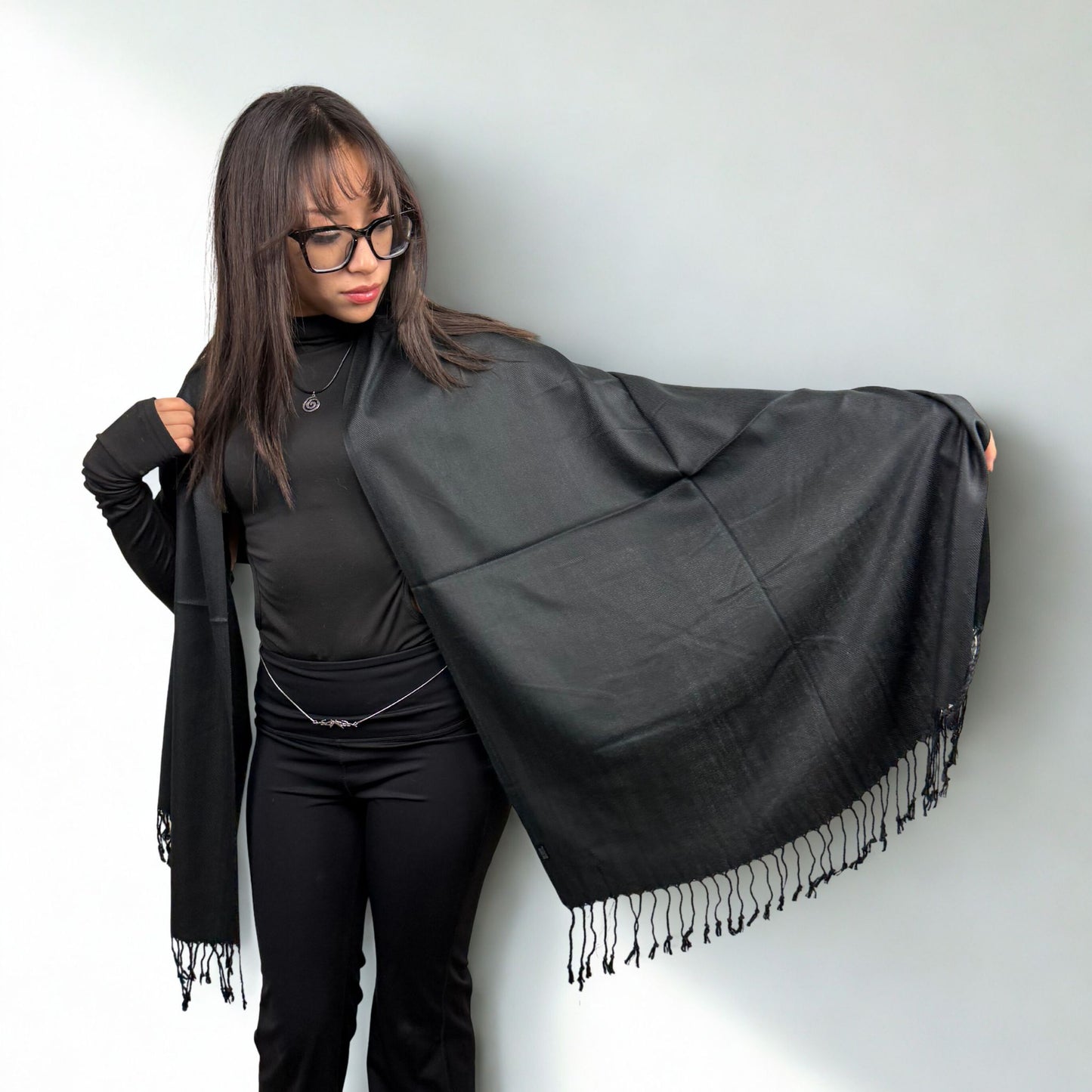 Classic Solid Rave Pashmina