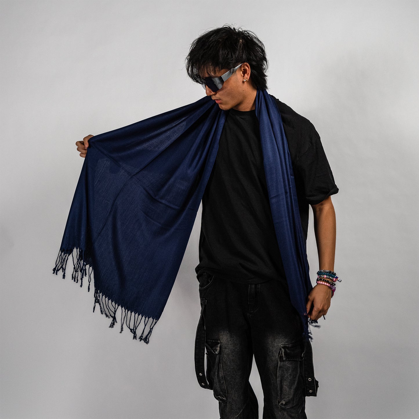 Classic Solid Rave Pashmina