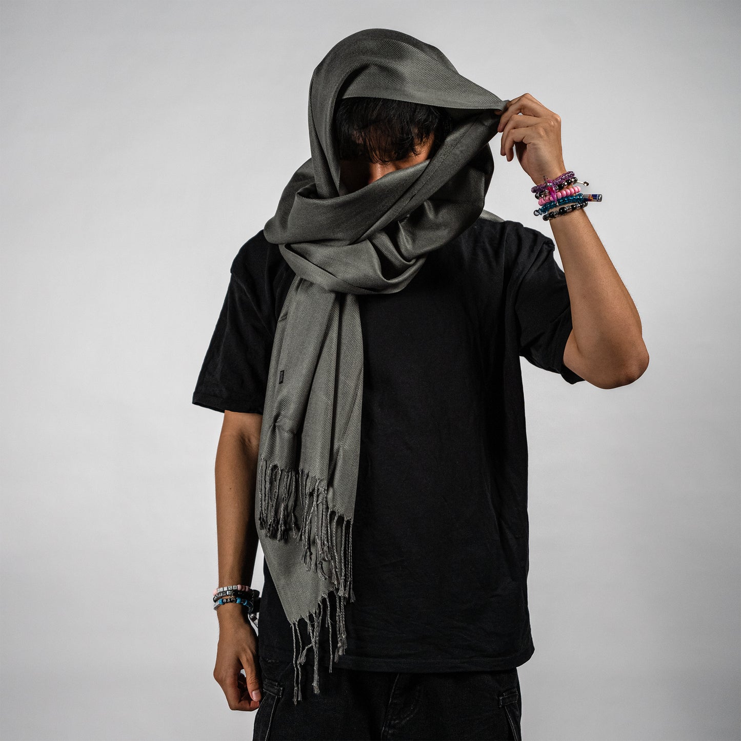 Classic Solid Rave Pashmina