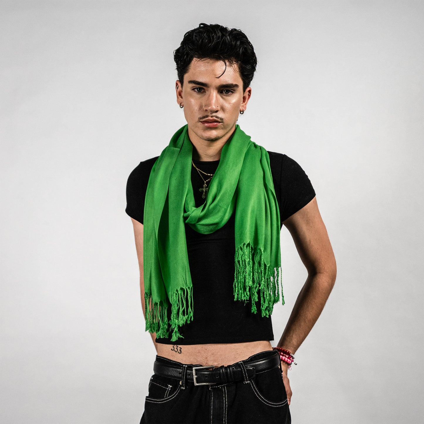 Classic Solid Rave Pashmina