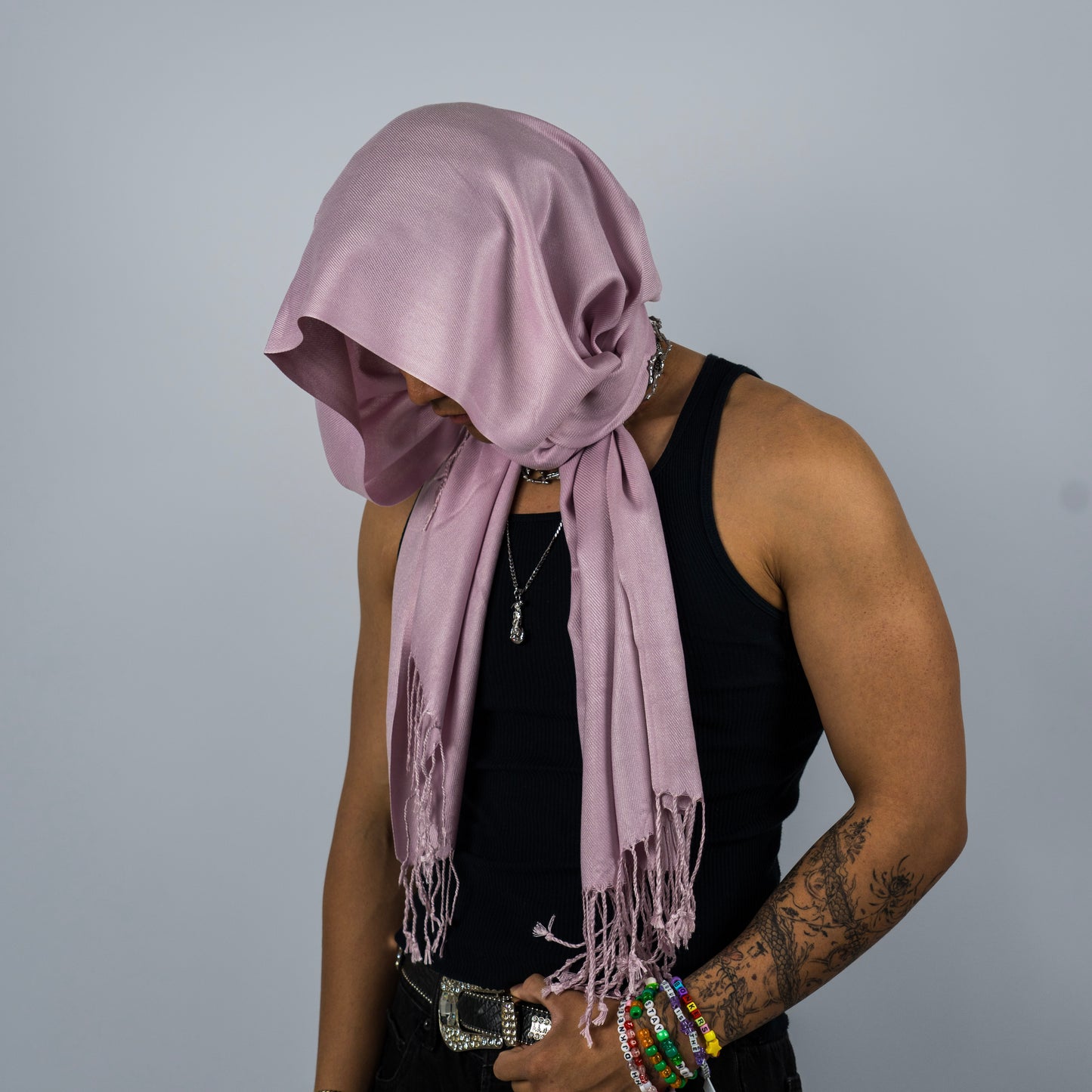 Classic Solid Rave Pashmina Scarf