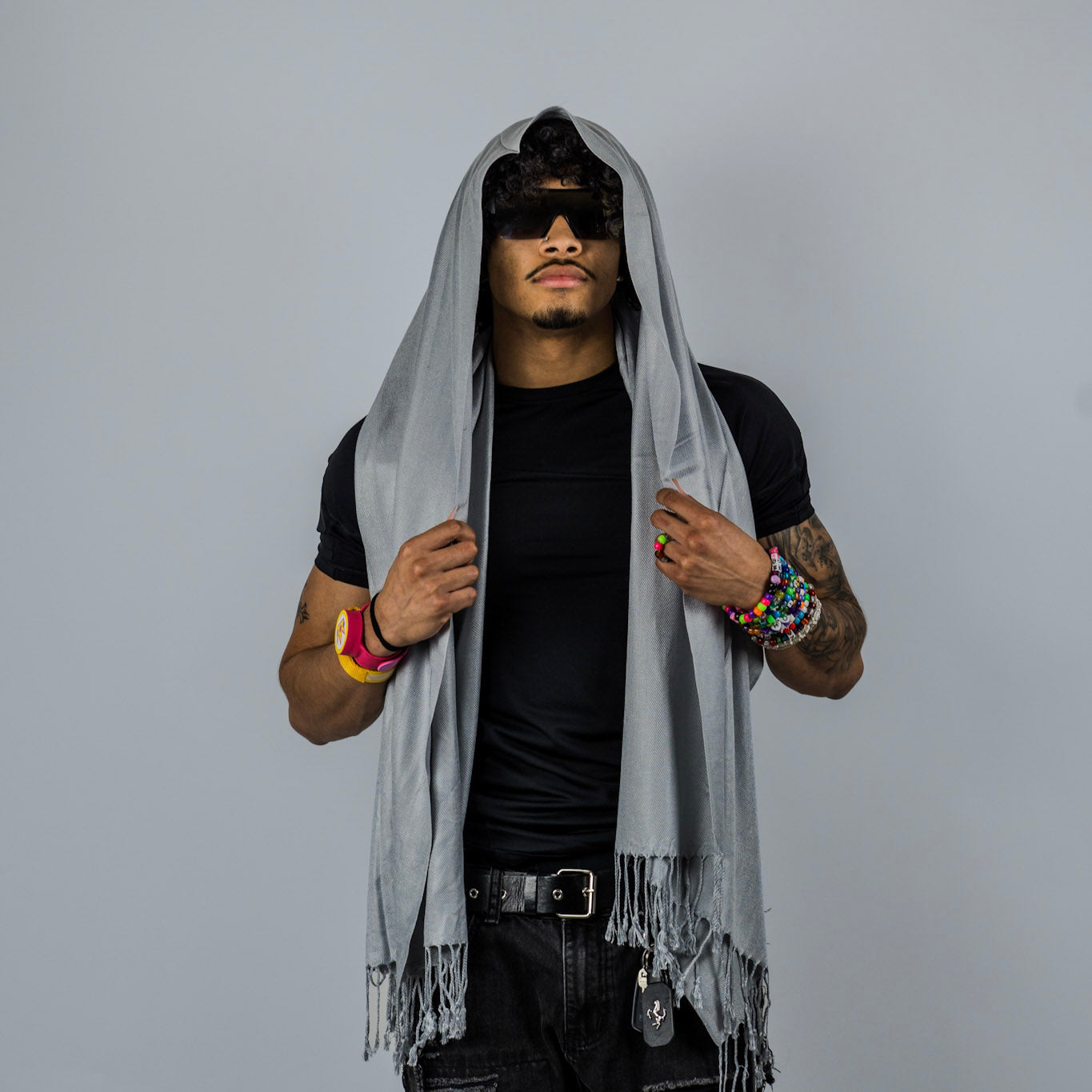 Classic Solid Rave Pashmina Scarf