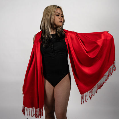 Classic Solid Rave Pashmina