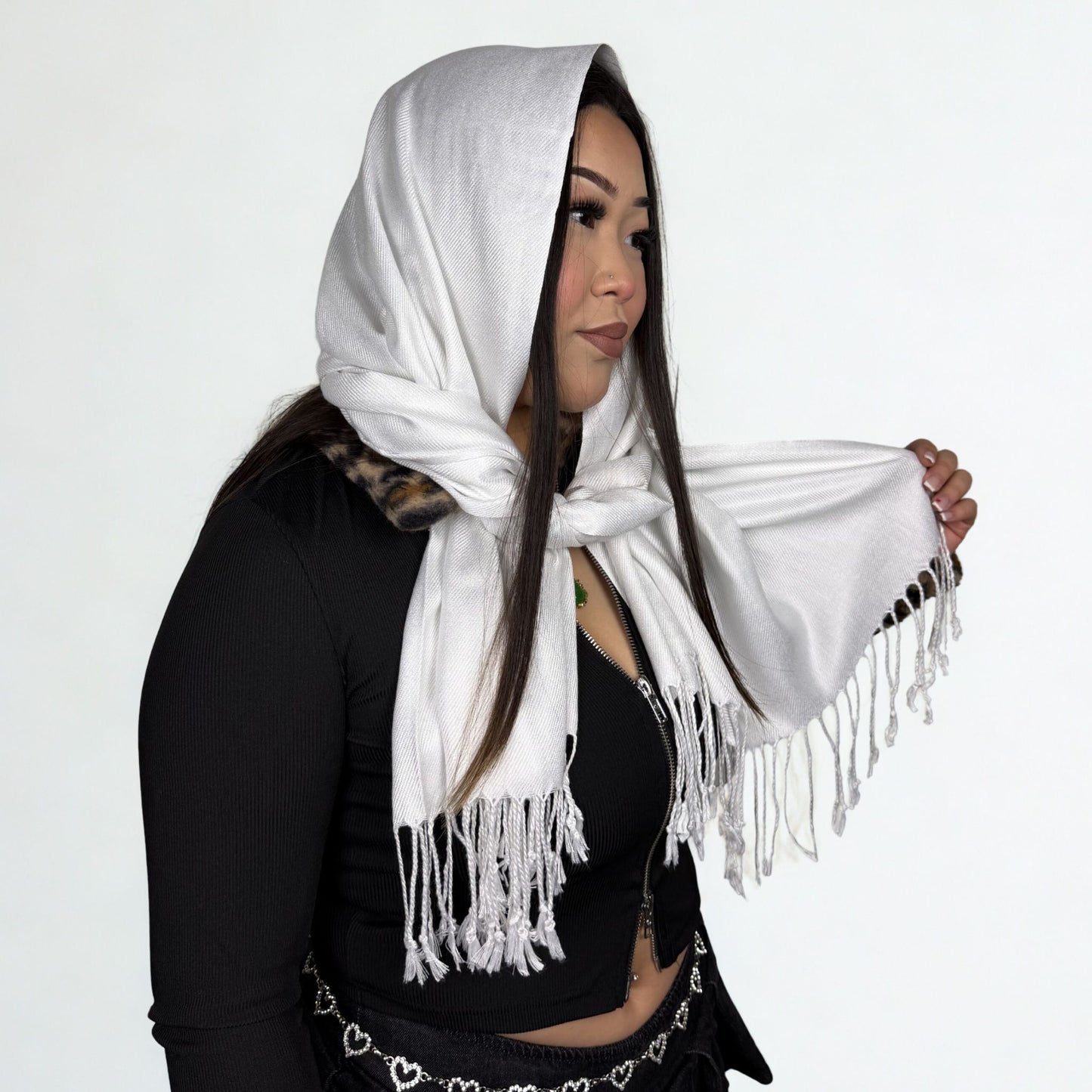 Classic Solid Rave Pashmina Scarf