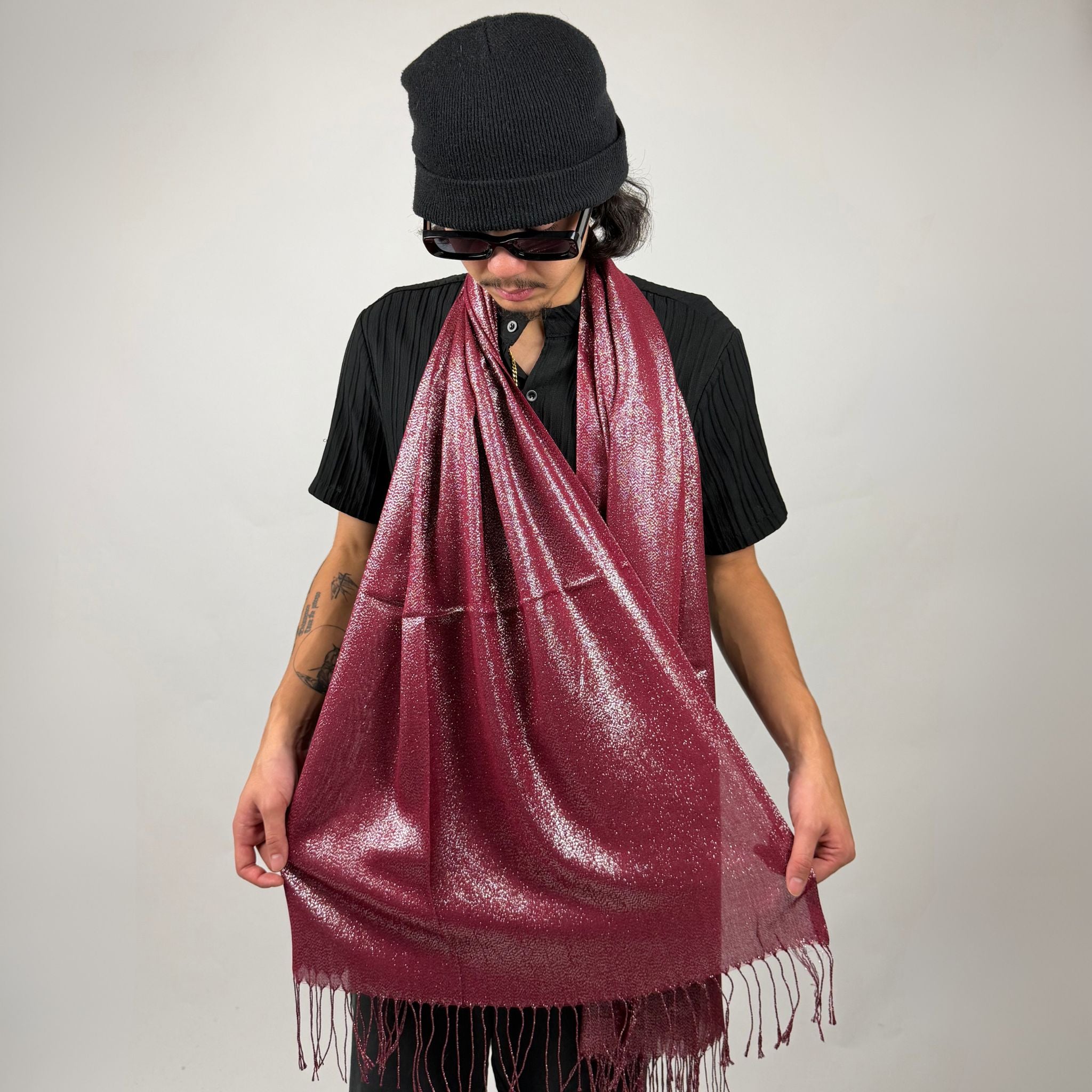 Sparkly Rave Pashmina Scarf – Pash Plug