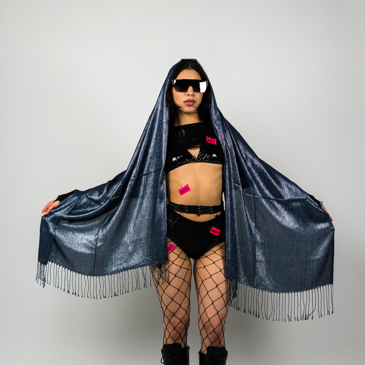 Sparkly Rave Pashmina Scarf