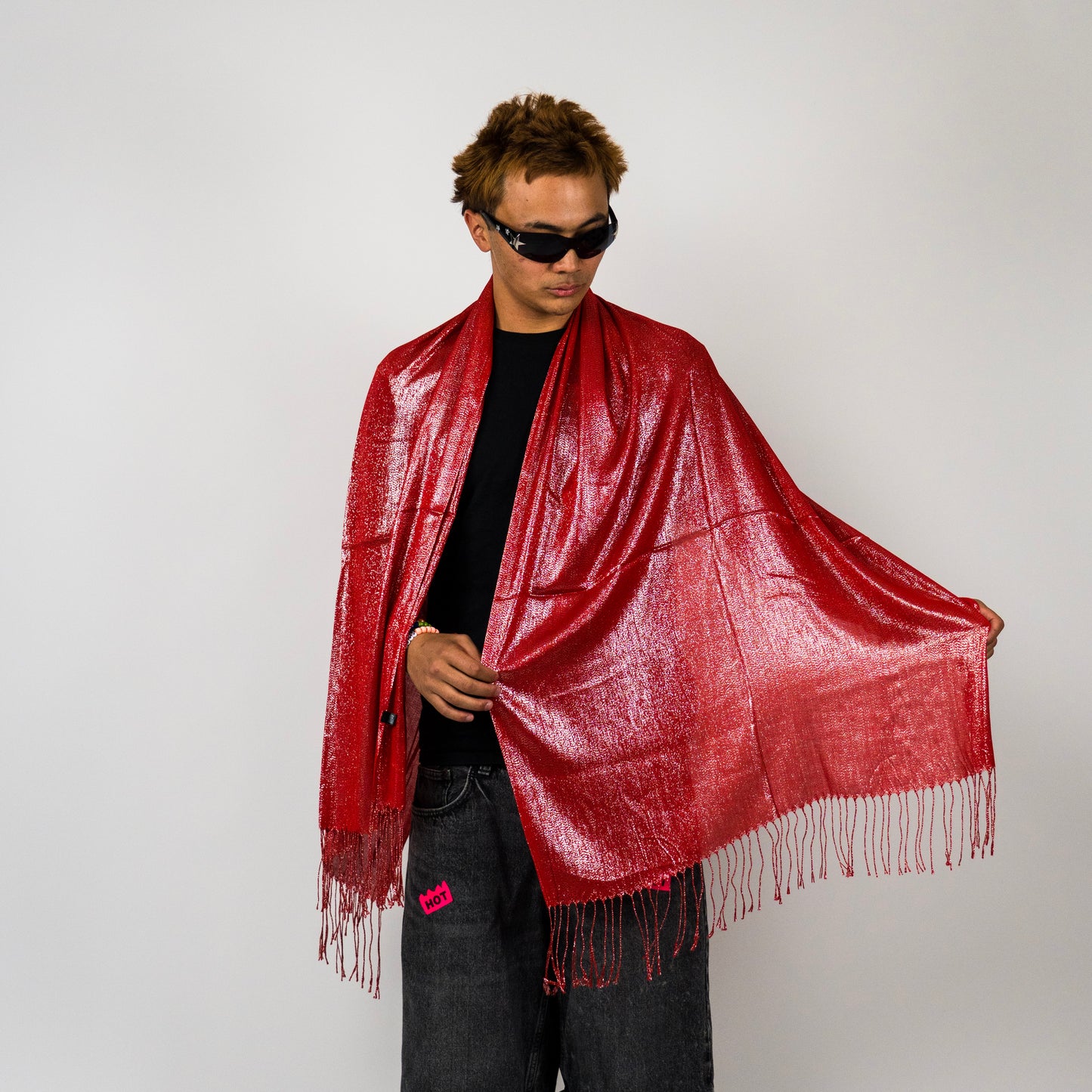 Sparkly Rave Pashmina Scarf