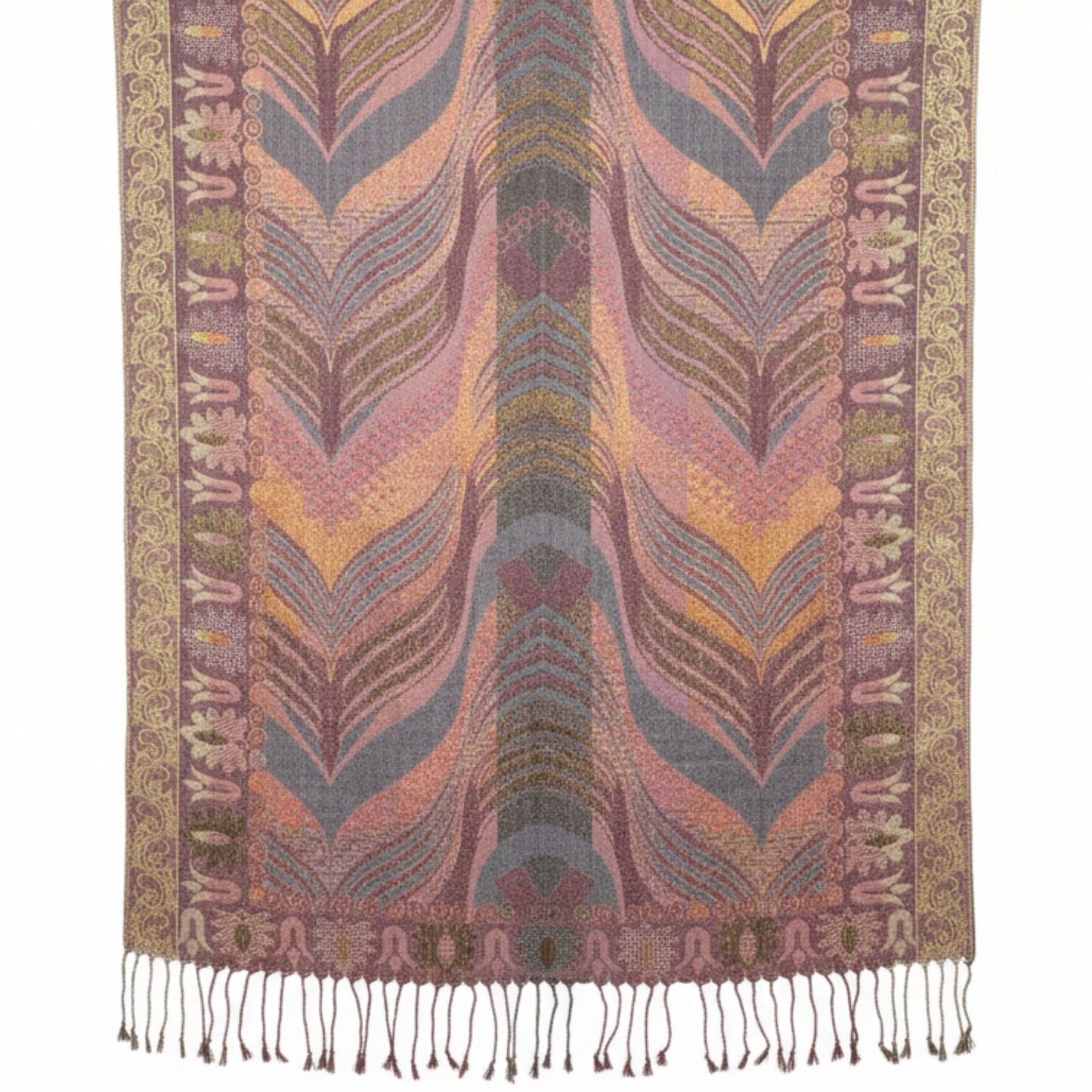Starlit Feather Rave Pashmina