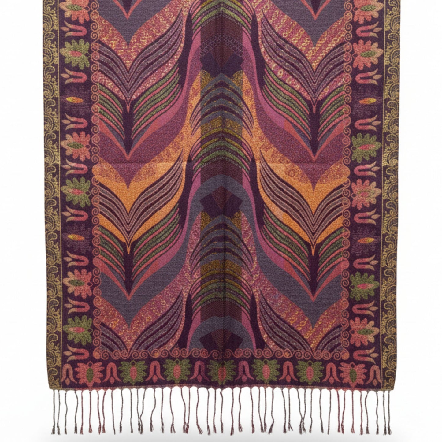 Starlit Feather Rave Pashmina