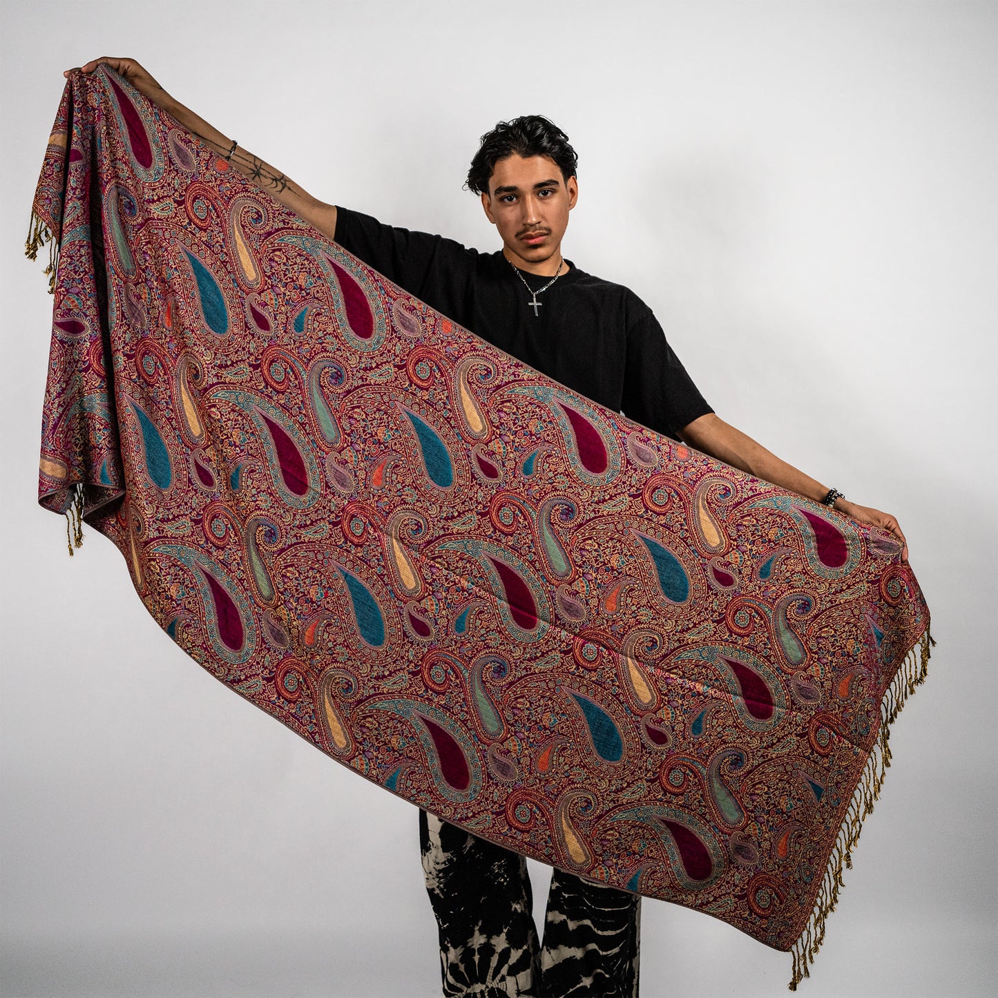Sunfire Paisley Rave Pashmina