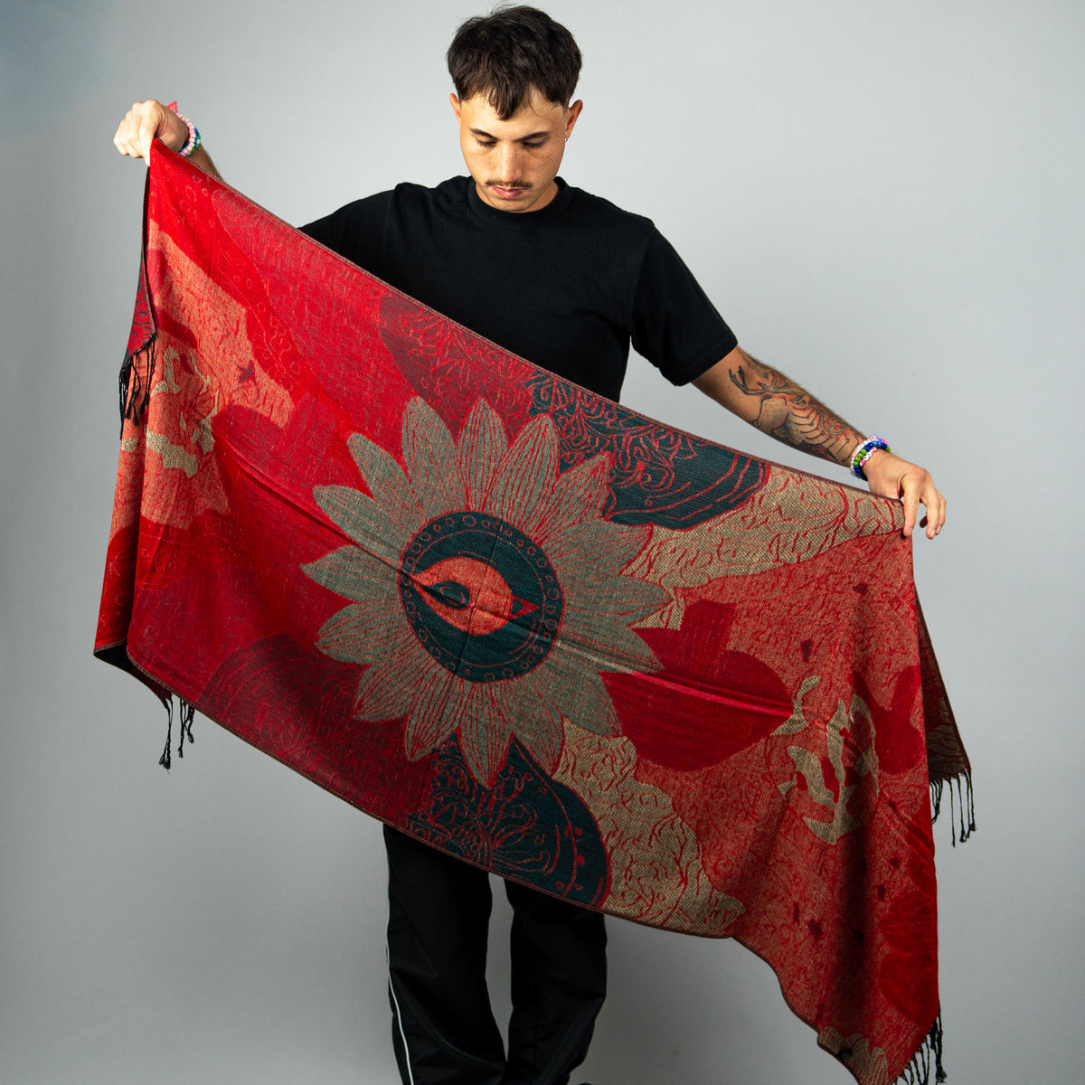 Sunflower Rave Pashmina Scarf